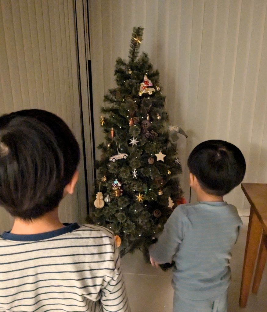 Christmas tree – 行雲籠るも